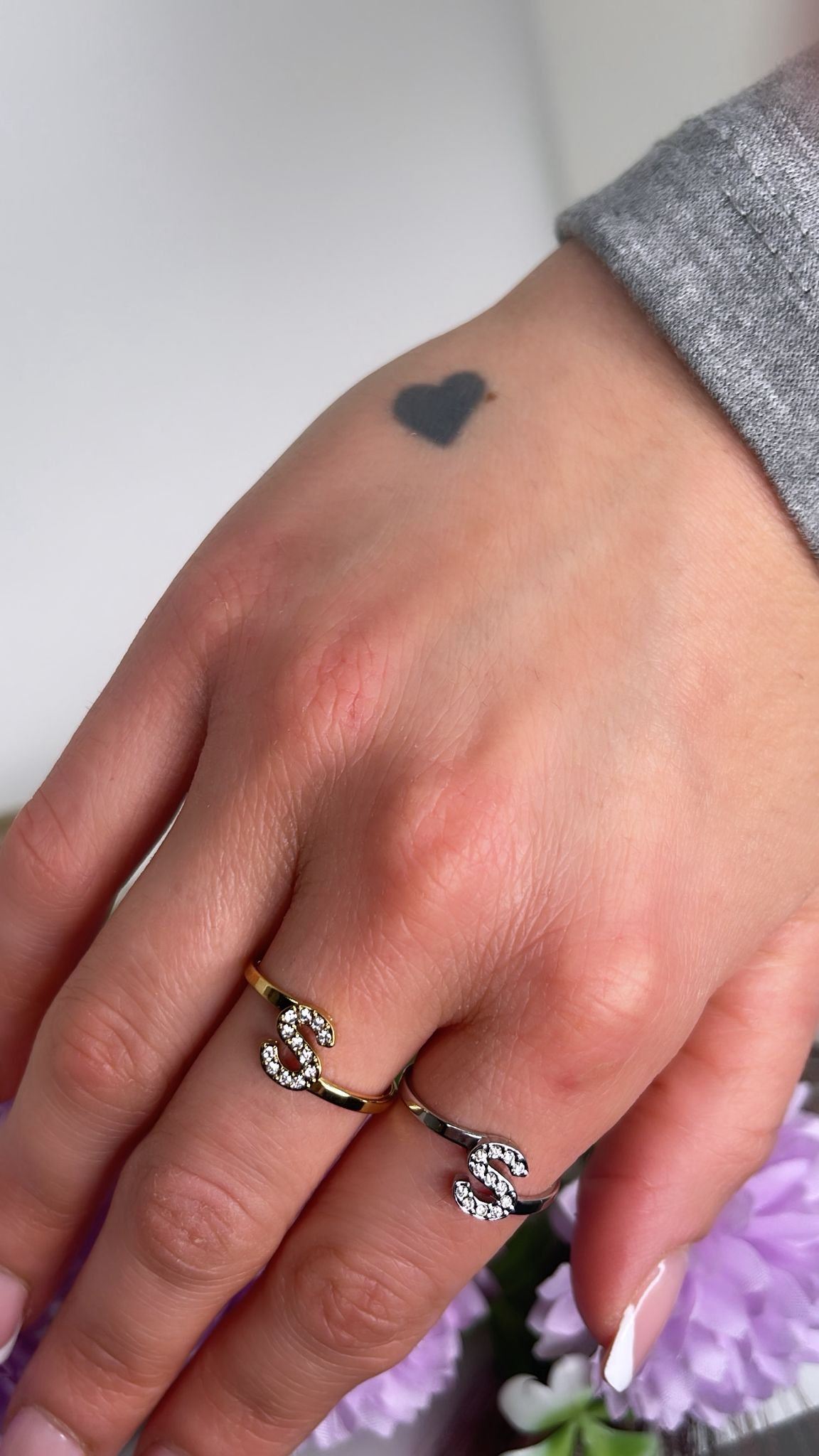 ANELLO MINI LETTERA