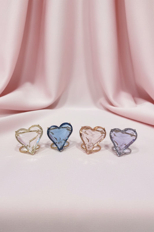 ANELLO CUORE CRISTAL