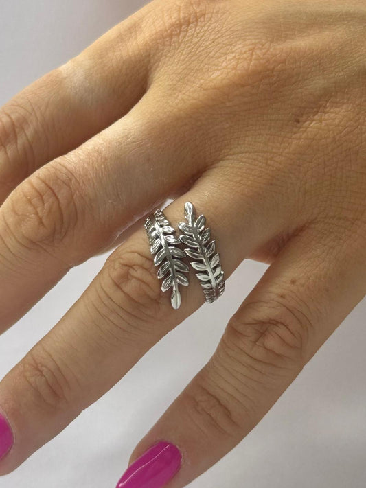 ANELLO FOGLIA INCANTATA