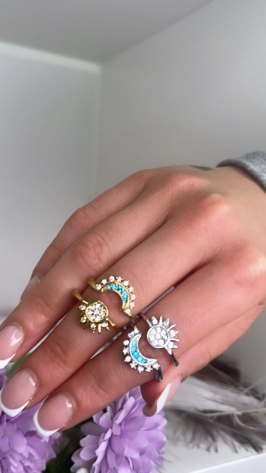 ANELLO "SOLE&LUNA"